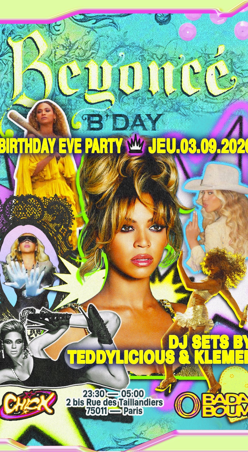 LA CH!CK: BEY DAY BIRTHDAY EVE PARTY