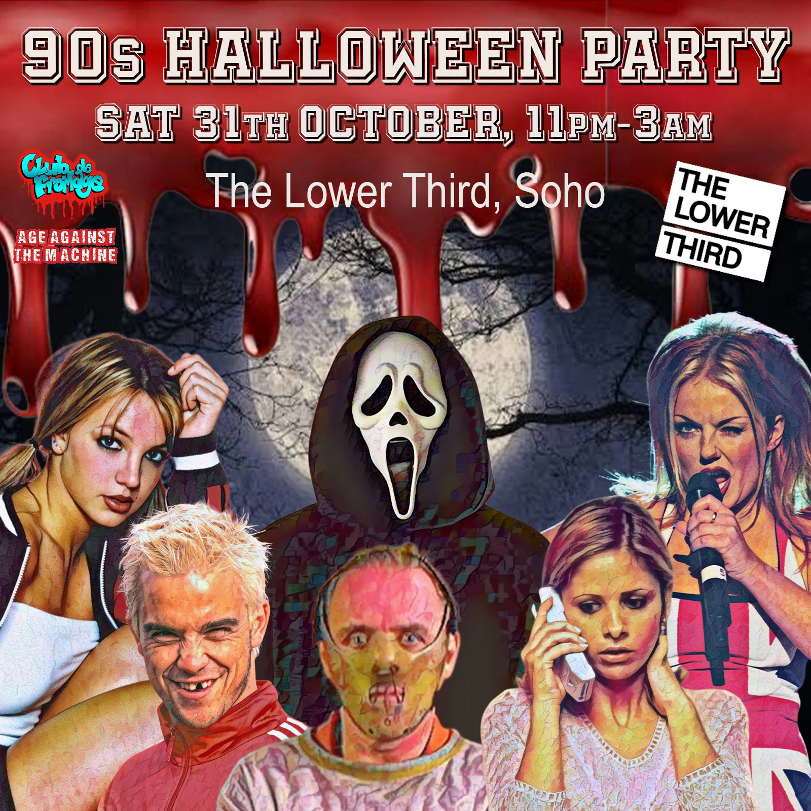 The 90s Halloween Party at The Lower Third