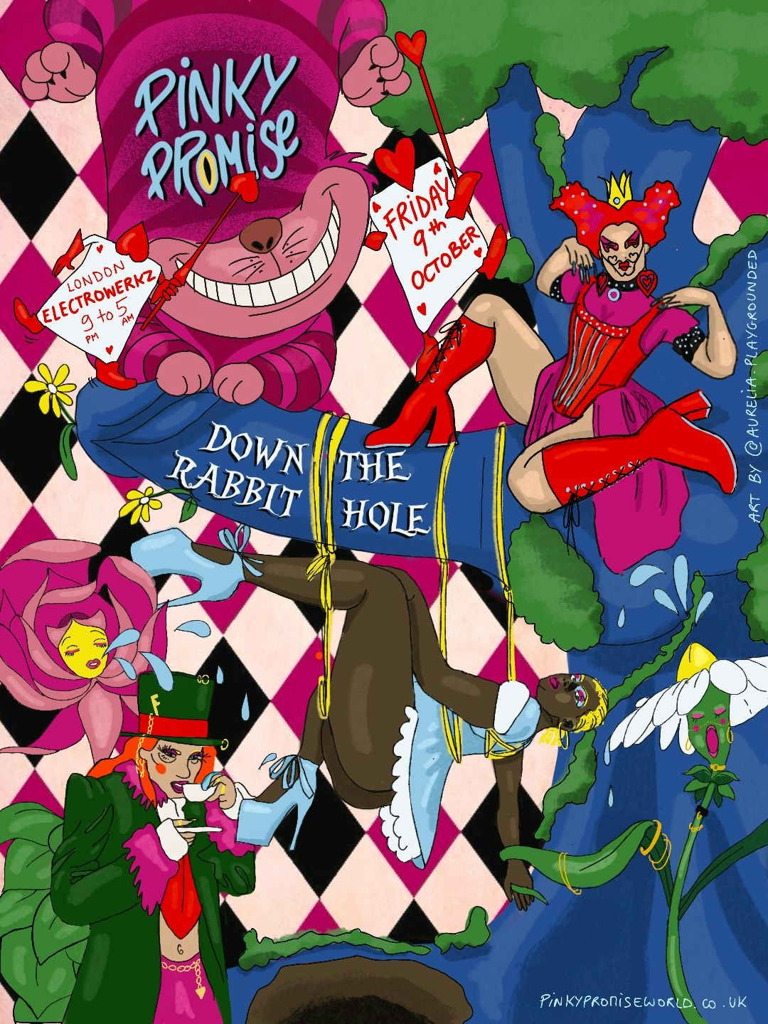 Pinky Promise: Down the Rabbit Hole at Electrowerkz, London
