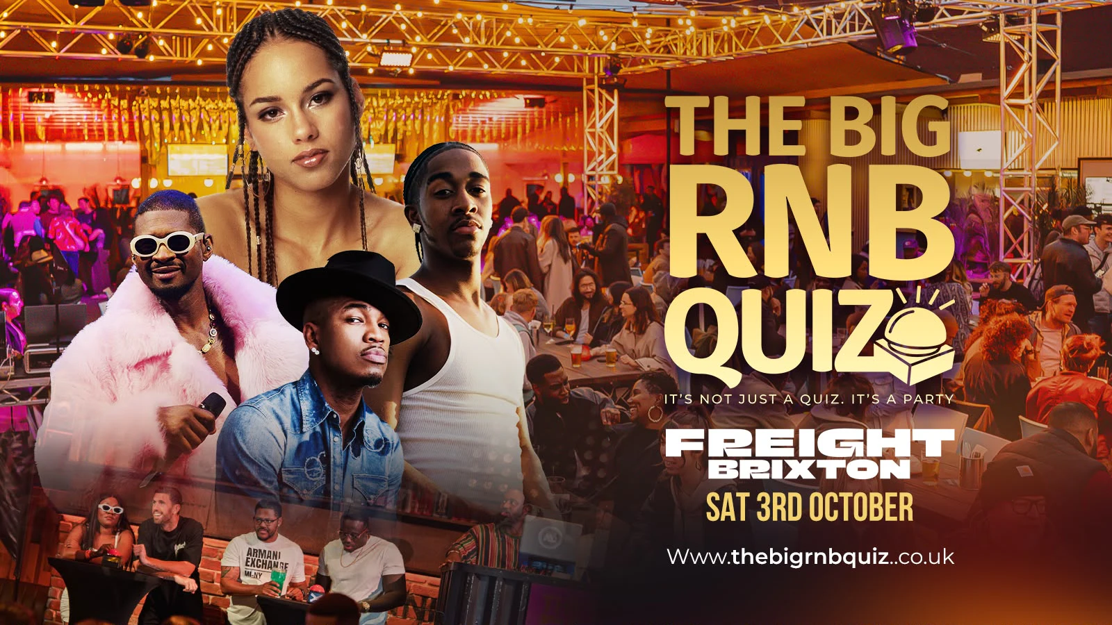 The Big RnB Quiz at Freight Brixton, London