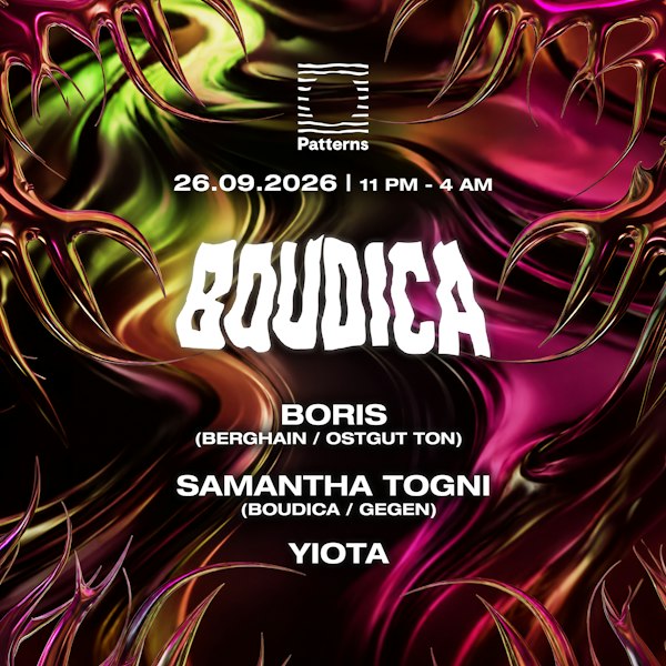 Boudica with Boris (Berghain/Brighton Debut)