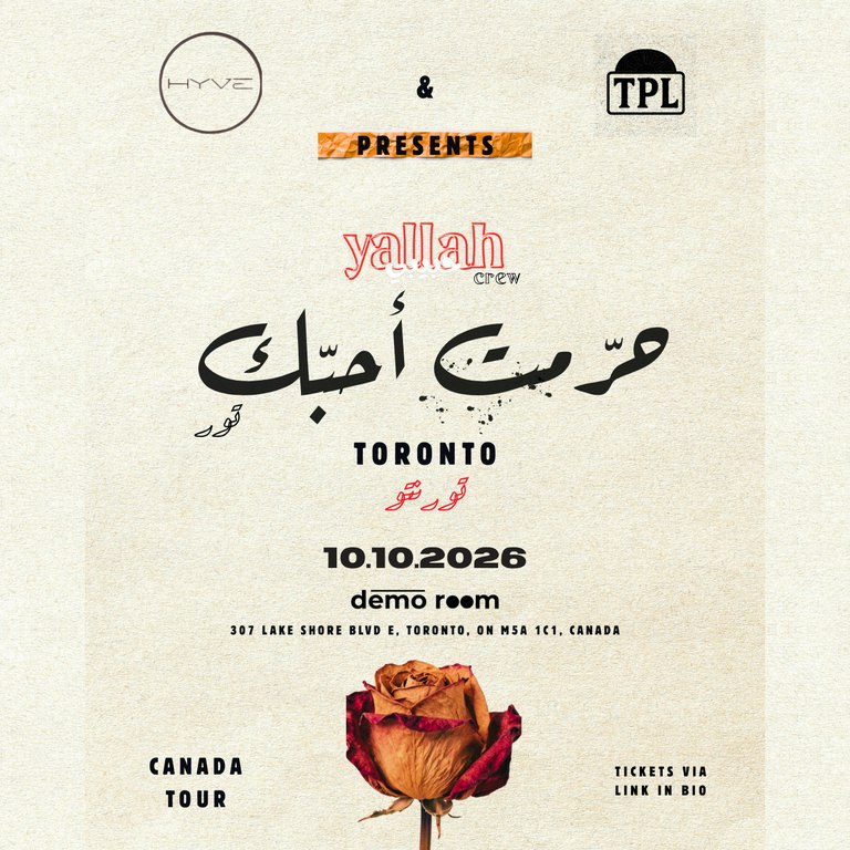 YALLAH HABIBI CREW CANADA TOUR 2026