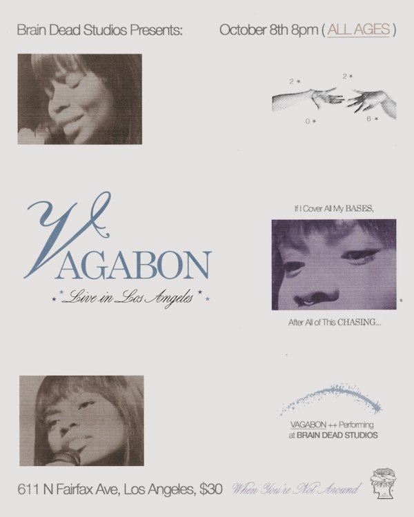 Vagabon with Special Guests @ Brain Dead Studios