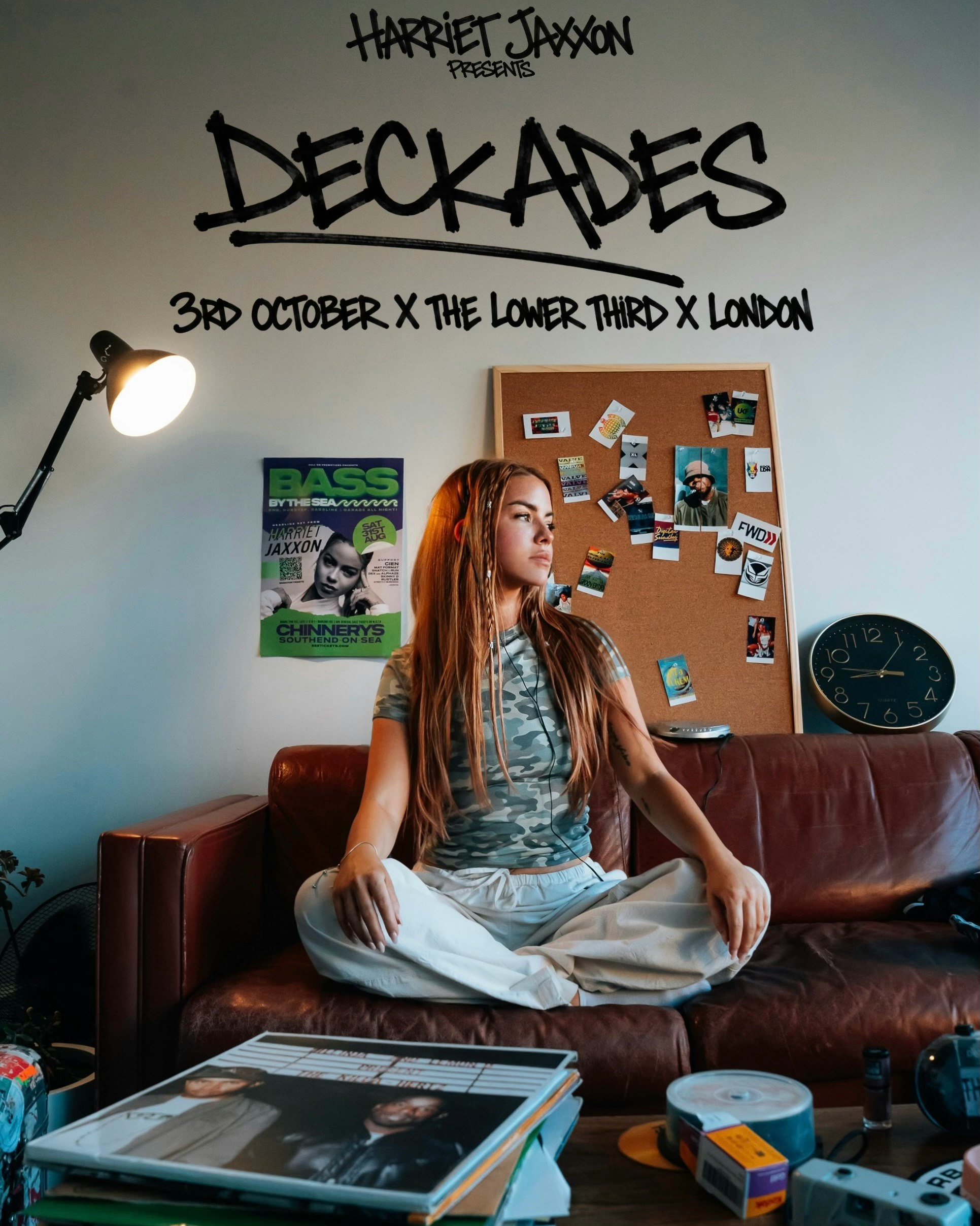 Harriet Jaxxon presents 'Deckades' at The Lower Third, London