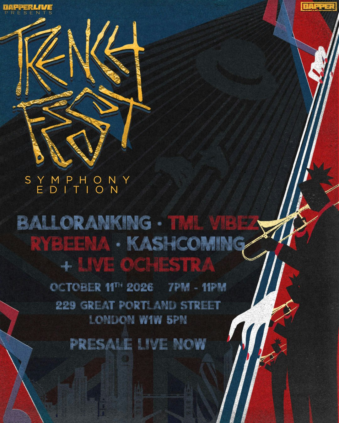 Trench fest UK: Symphony Edition at 229, London