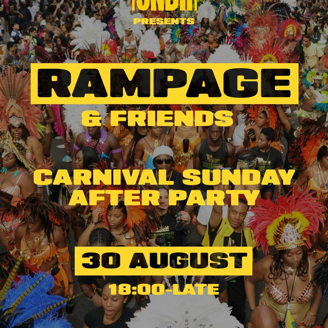 Rampage & Friends Carnival Sunday Afterparty