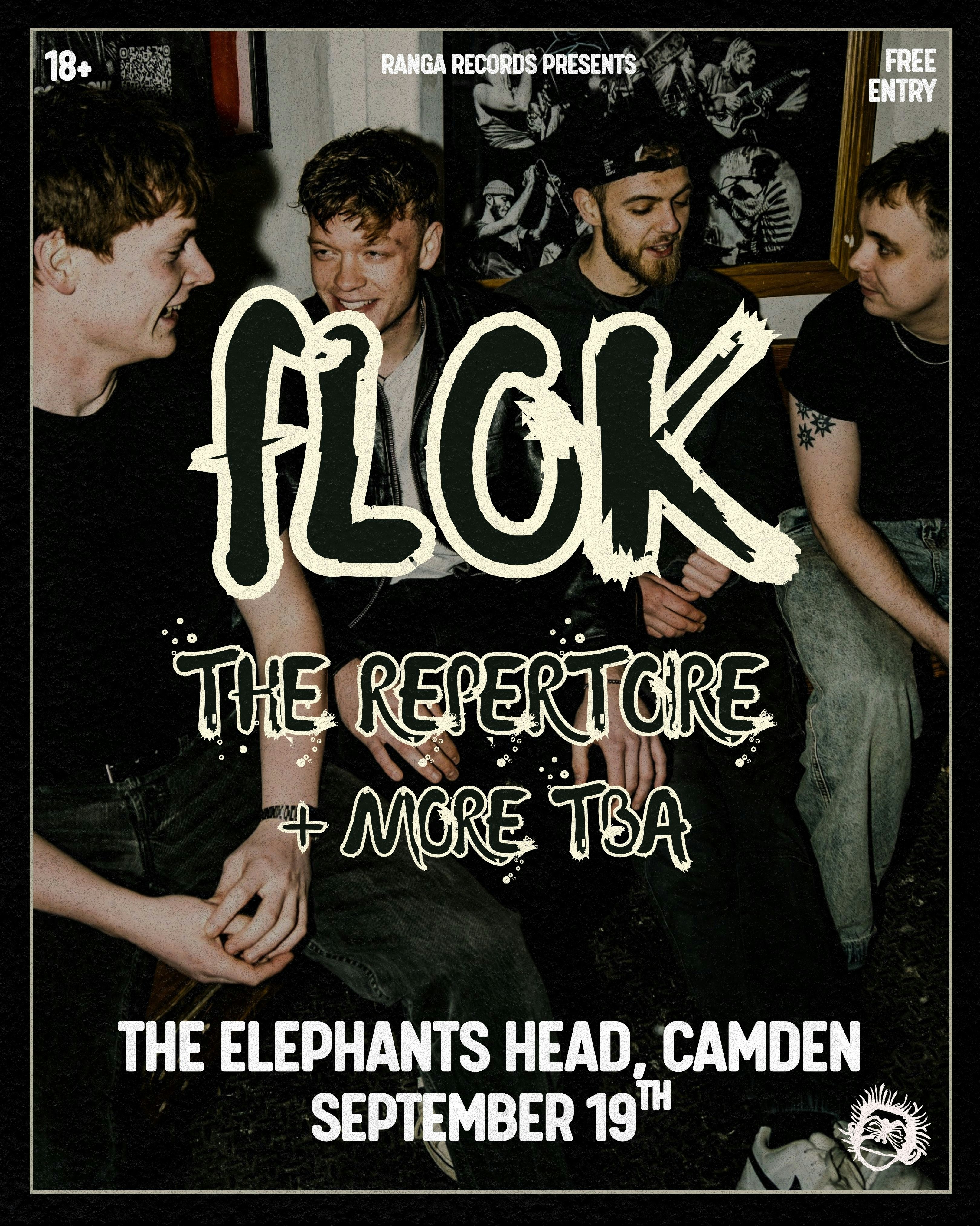FLOK, The Repertoire at The Elephants Head, London
