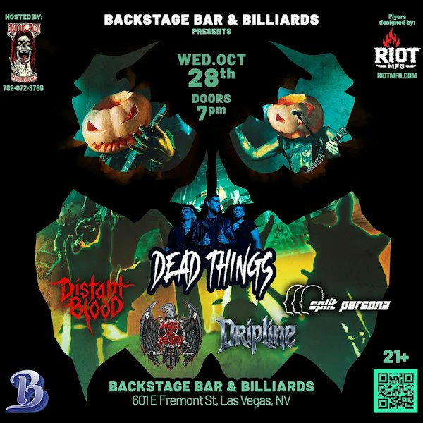DEAD THINGS and SPECIAL GUESTS