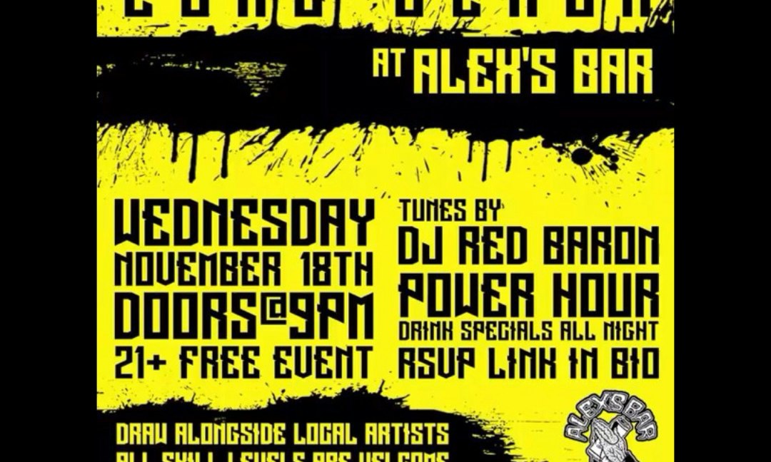 INK AND DRINK with DJ RED BARON