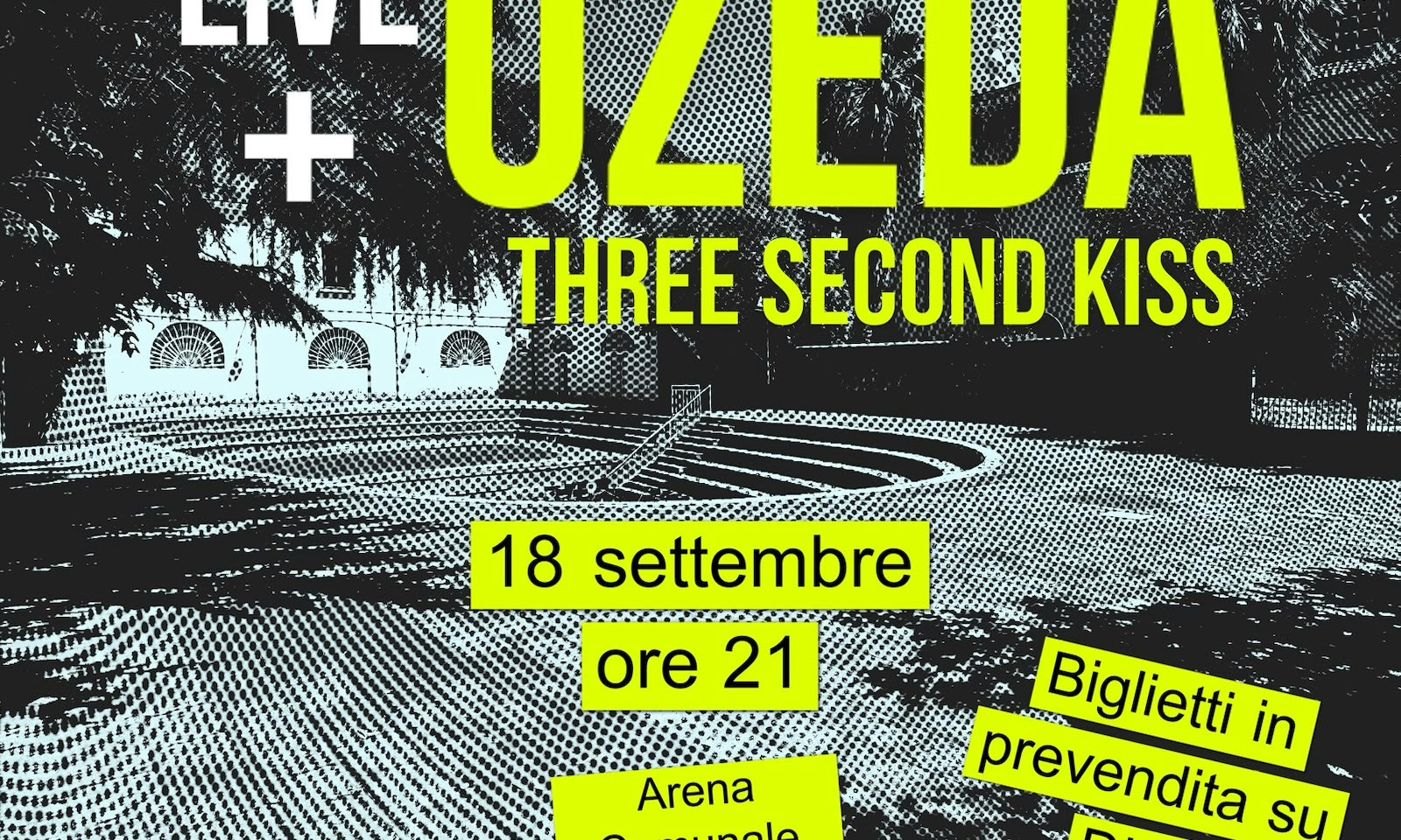 UZEDA + Three Second Kiss