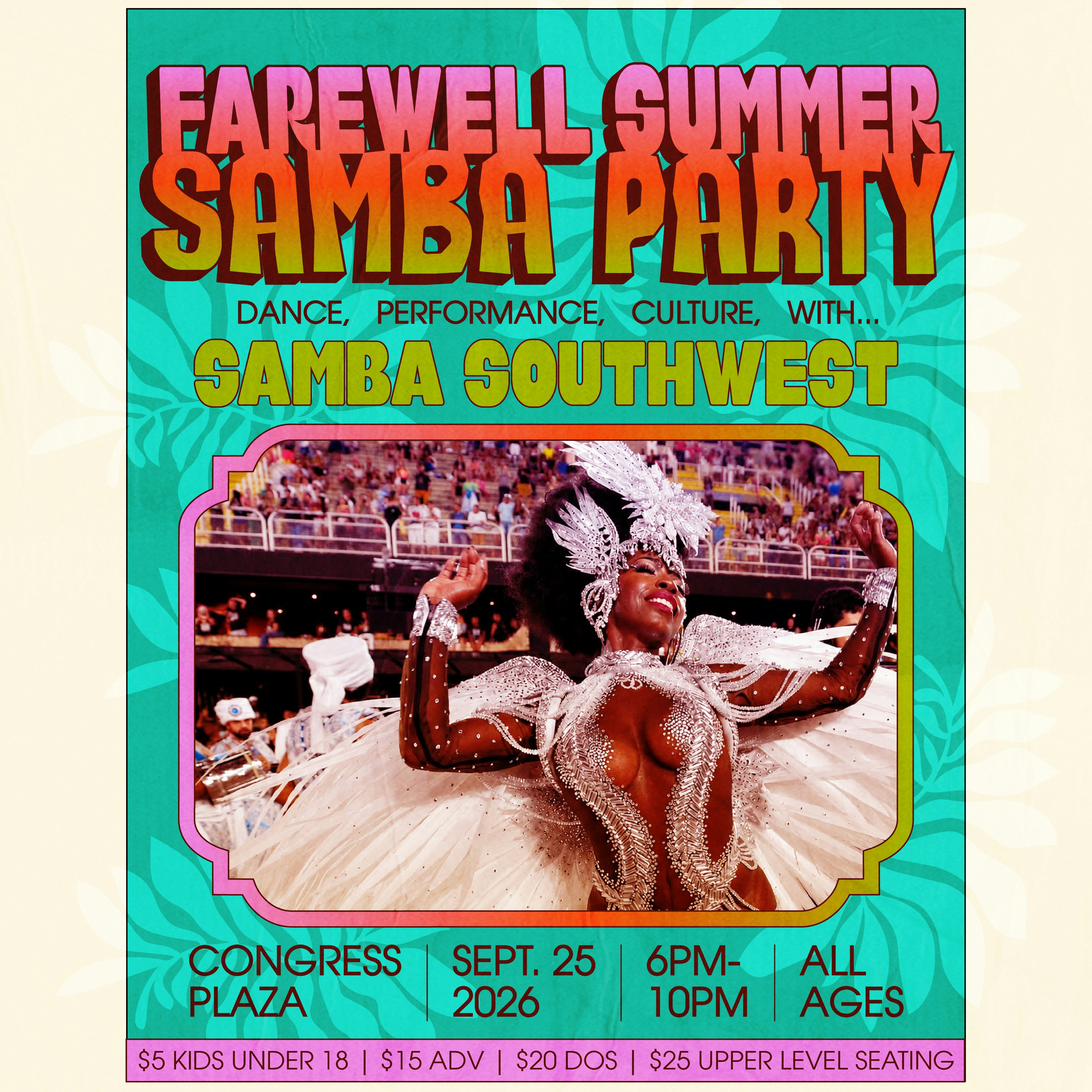 Farewell Summer Samba Party!