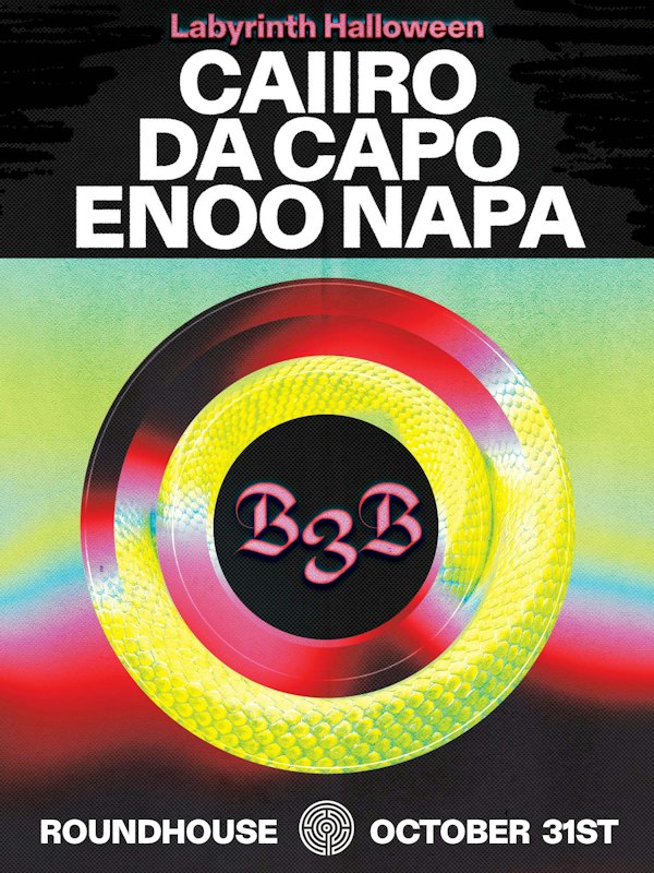 Labyrinth presents: Caiiro x Da Capo x Enoo Napa Halloween B3B