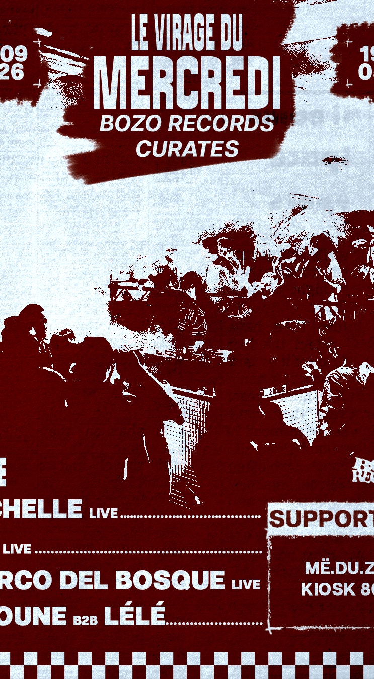 BOZO RECORDS : MICHELLE (live), P.O, MARCO DEL BOSQUE