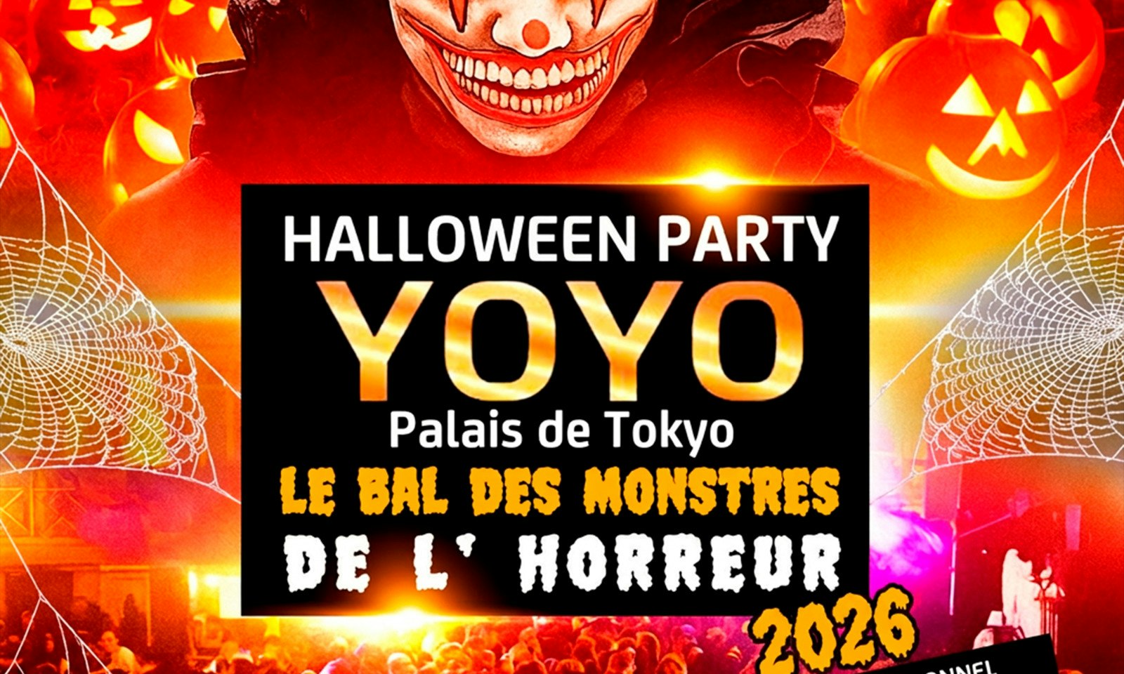 Le Bal des Monstres de l'Horreur - Halloween 2026
