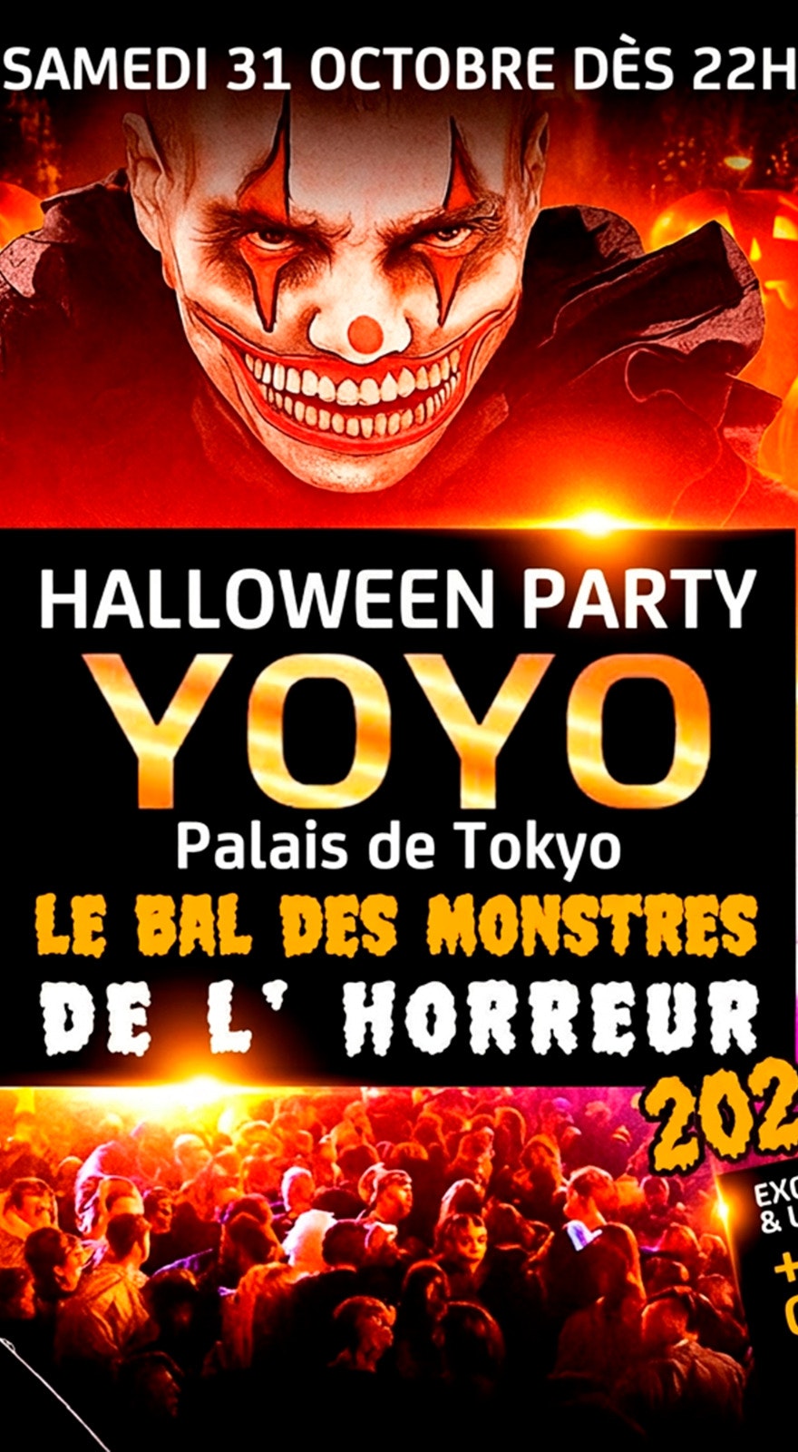 Le Bal des Monstres de l'Horreur - Halloween 2026