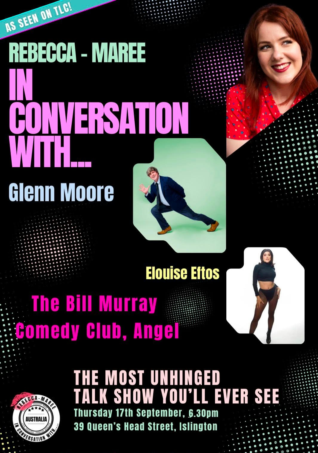 In Conversation With Glenn Moore & Eloise Eftos at The Bill Murray, London