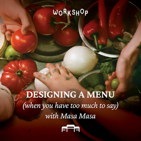 Designing a Menu with Masa Masa