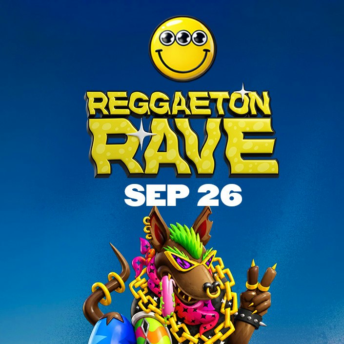 Reggaeton Rave | 10pm FULLY INDOORS (21+)