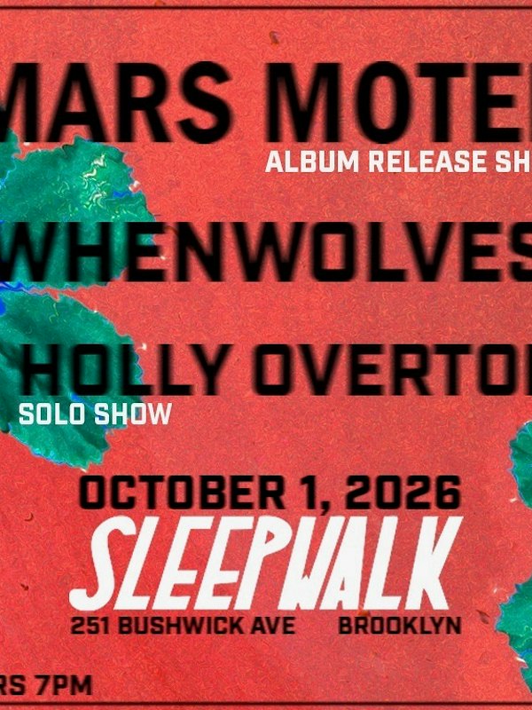 Mars Motel (Album Release), Whenwolves, Holly Overton
