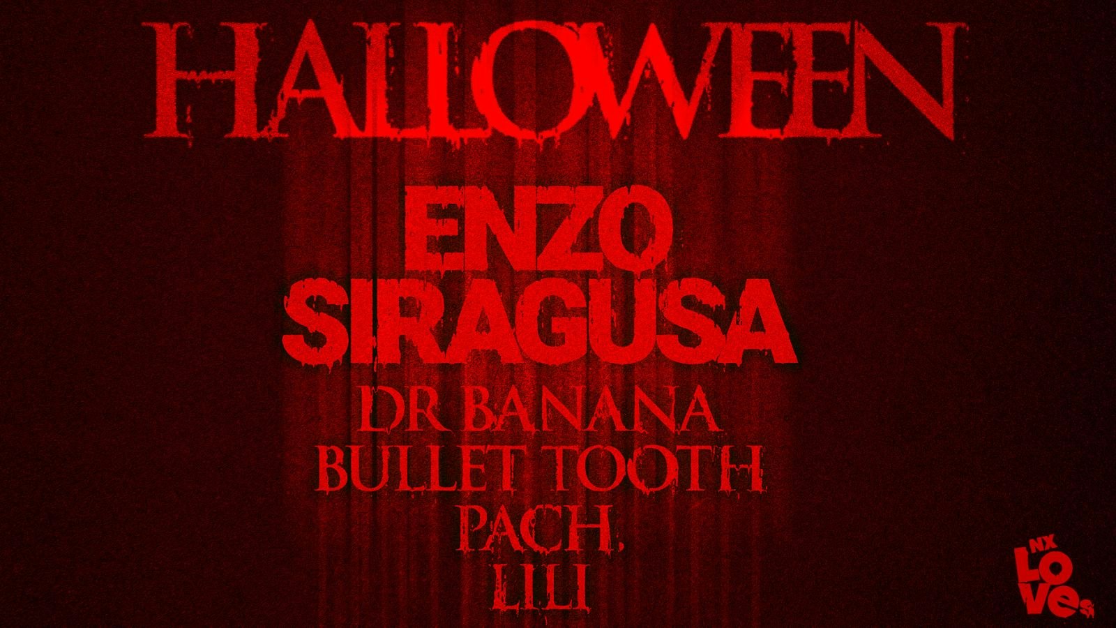 Enzo Siragusa, Dr Banana, bullet tooth, PACH., LILI at NX Newcastle, Newcastle