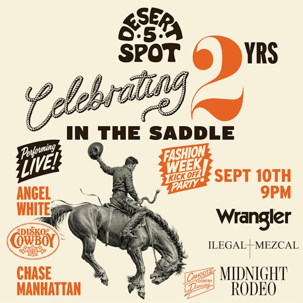 Desert 5 Spot NY: Two Years in the Saddle ft. Angel White
