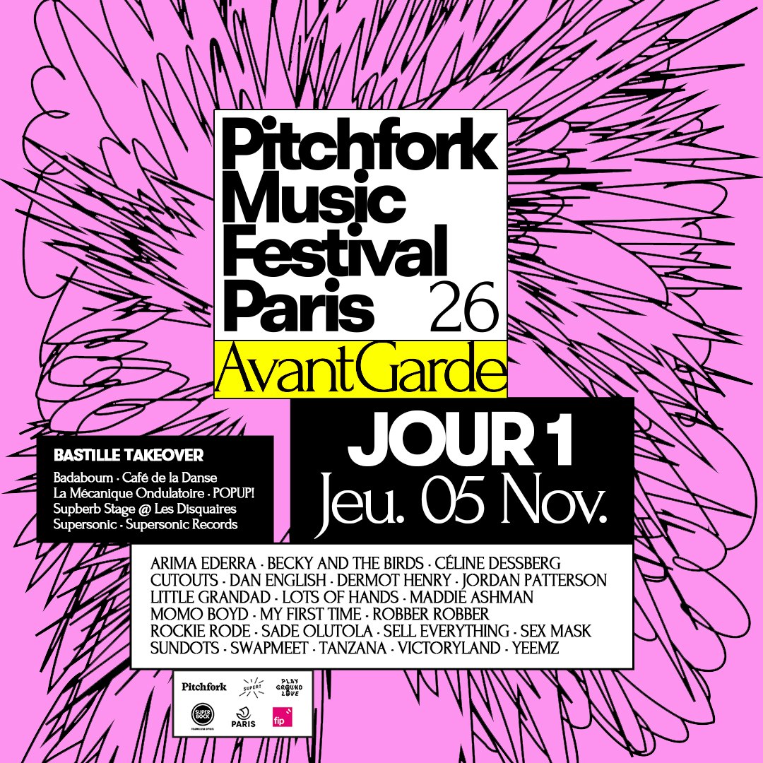 JOUR 1 - Pitchfork Avant-Garde 2026