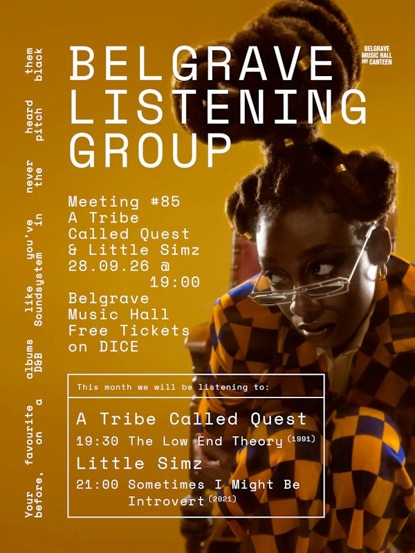 Listening Group #85 - A Tribe Called Quest & Little Simz