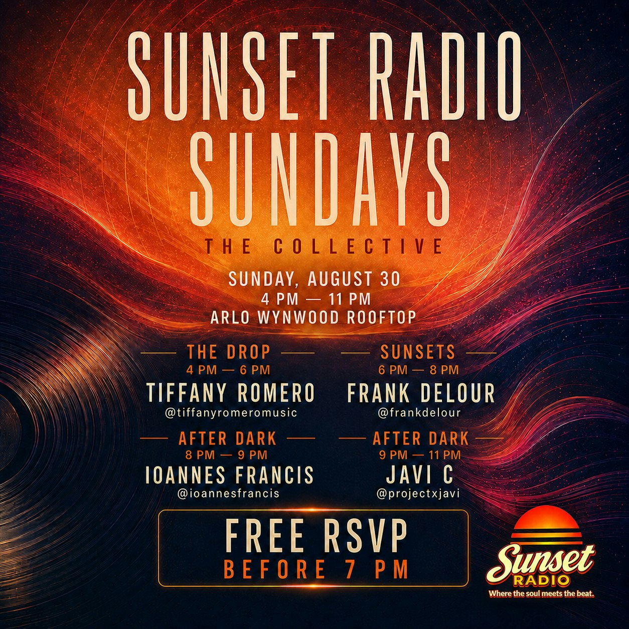 Sunset Radio Sundays: The Collective (8th Ed.)