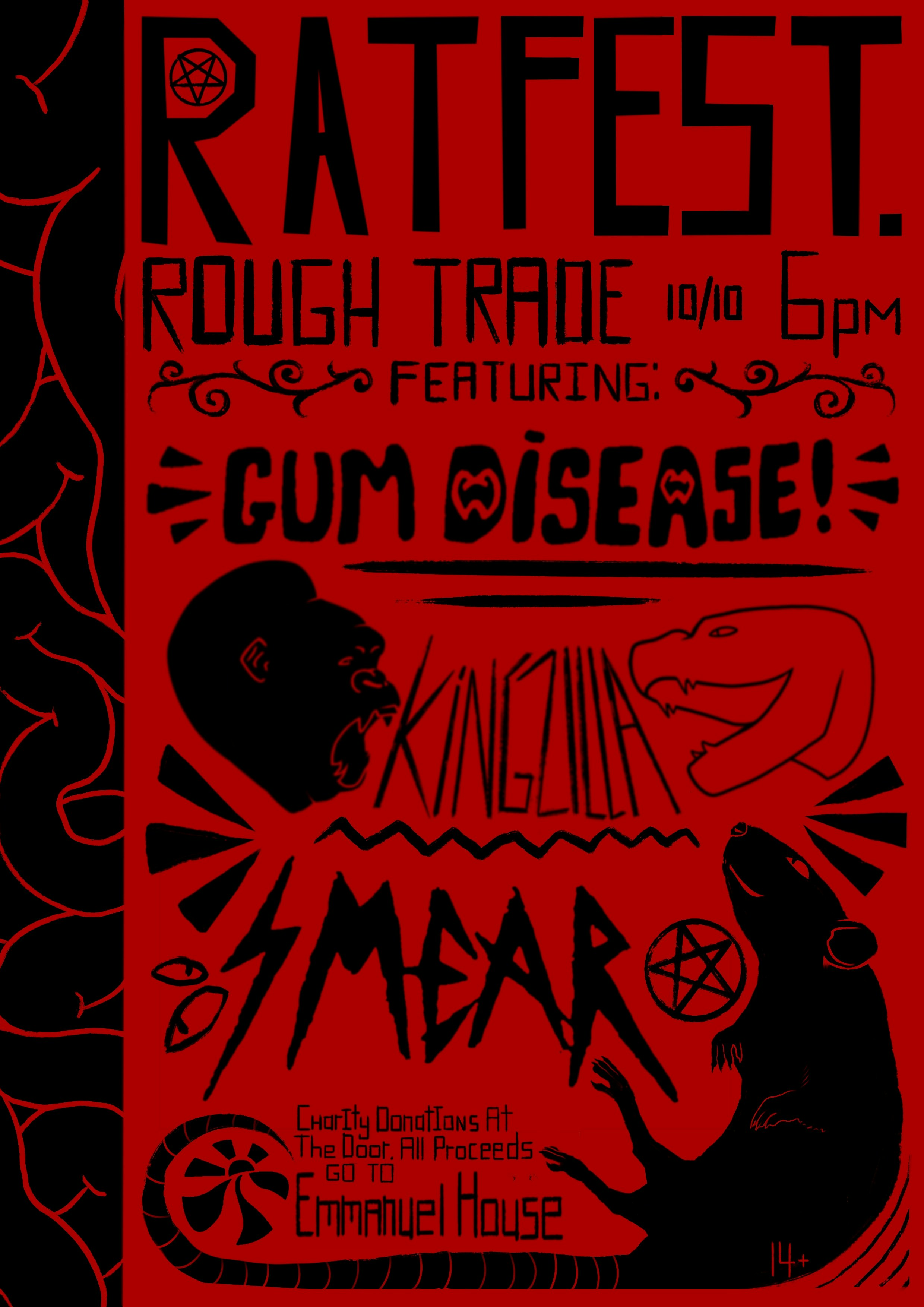 RAT FEST at Rough Trade Nottingham, Nottingham