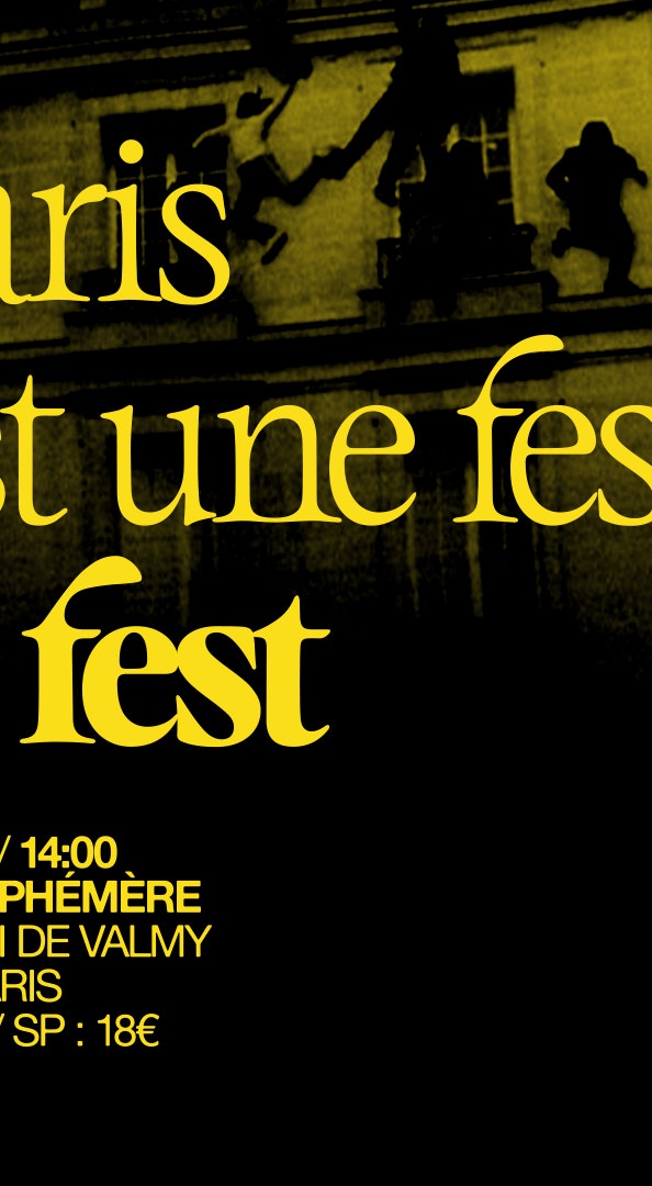 PARIS EST UNE FEST