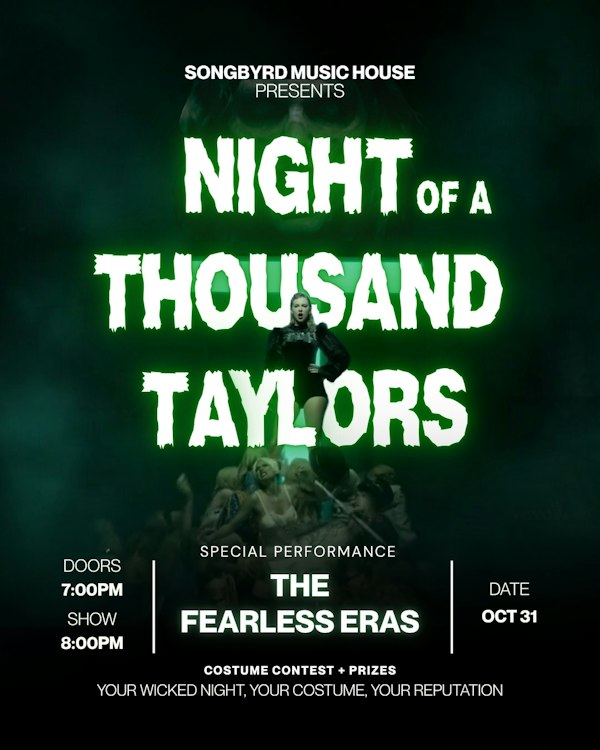 Night of 1000 Taylors: Halloween Party & Costume Contest ft. The Fearless Eras