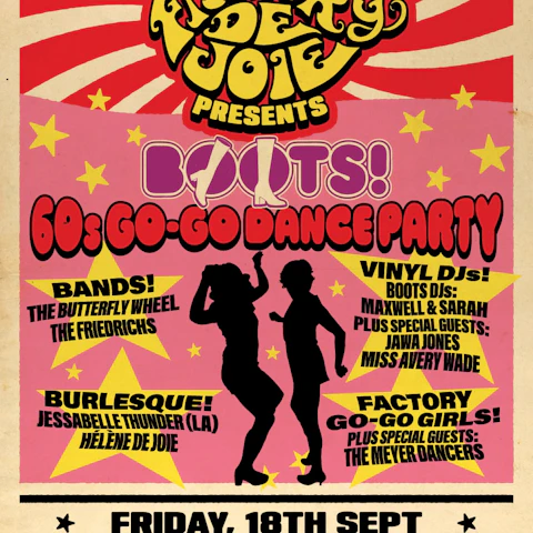 Factory de Joie presents BOOTS!