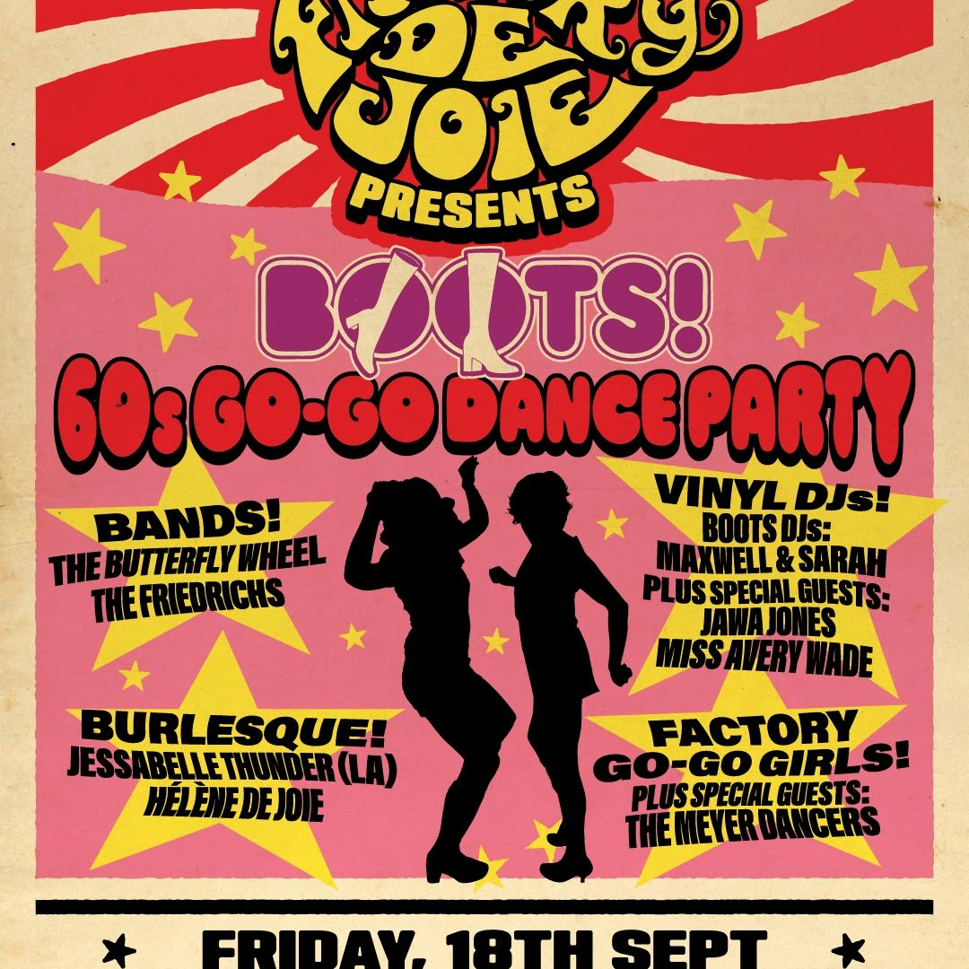 Factory de Joie presents BOOTS!