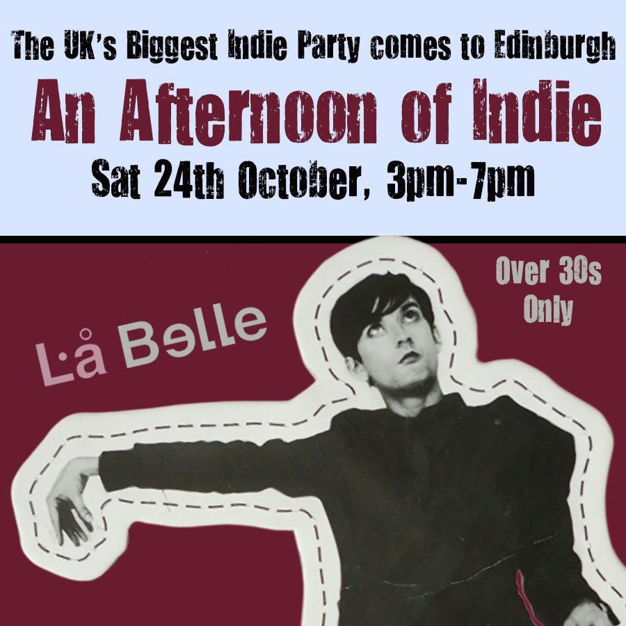 An Afternoon of Indie EDINBURGH (Over 30s Only) at La Belle Angèle, Edinburgh