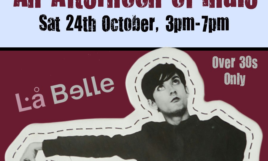 An Afternoon of Indie EDINBURGH (Over 30s Only)