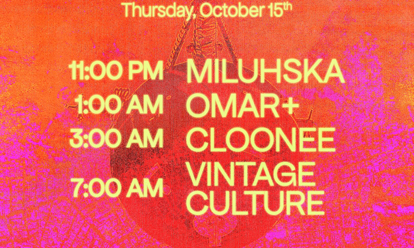 Satellite: Cloonee, Miluhska, Omar+ & Vintage Culture