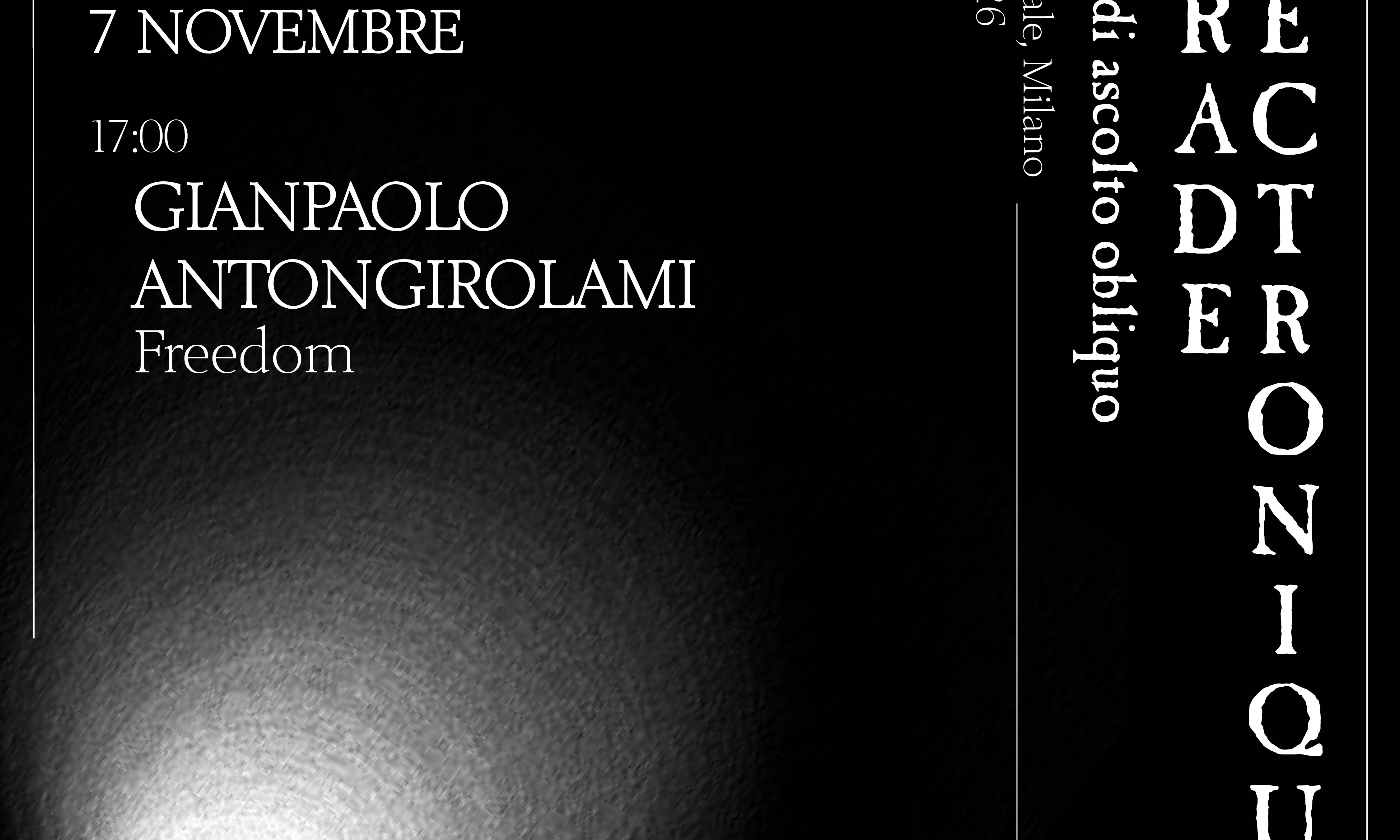 Parade Électronique: Gianpaolo Antongirolami