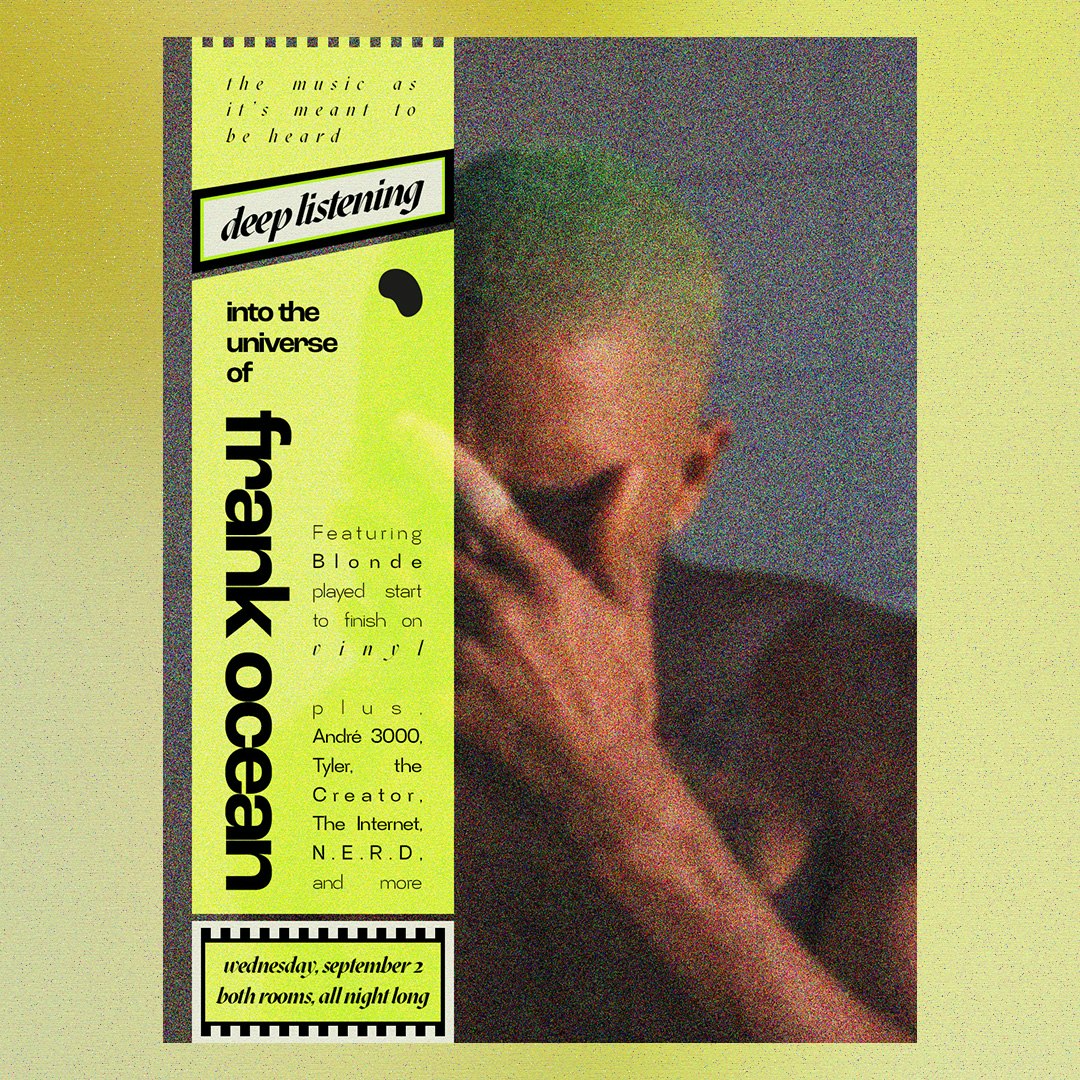 INTO THE UNIVERSE | FRANK OCEAN