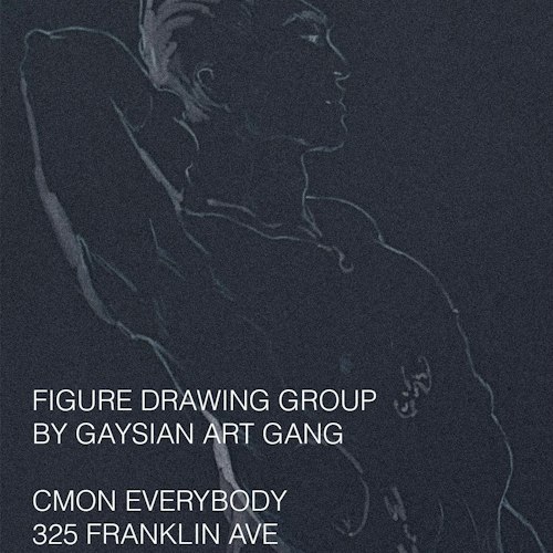 Figure Drawing Group by Gaysian Art Gang at C'mon Everybody in New York, NY