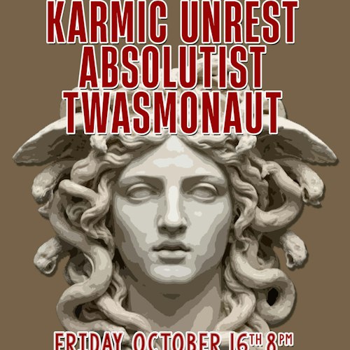 Karmic Unrest, Absolutist, Twasmonaut at The Sunset in Seattle, WA