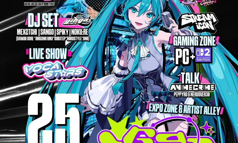 GACHA NIGHT - JAPAN FUTURIST MUSIC PARTY a Roma!