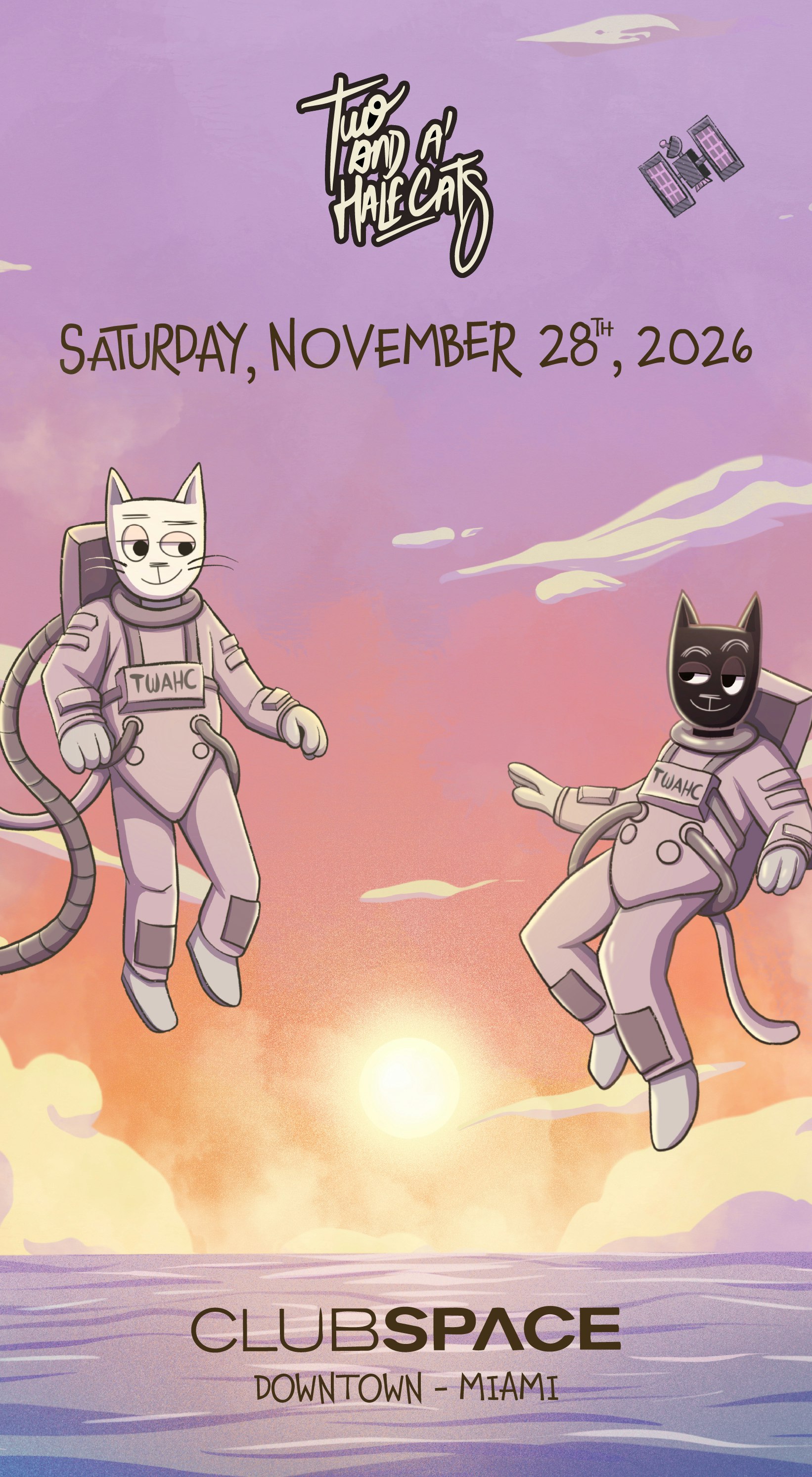 Two & Half Cats at Club Space