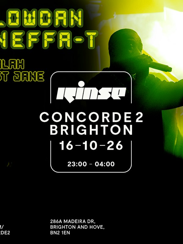 RInse FM Presents Flowdan, Neffa-T & More