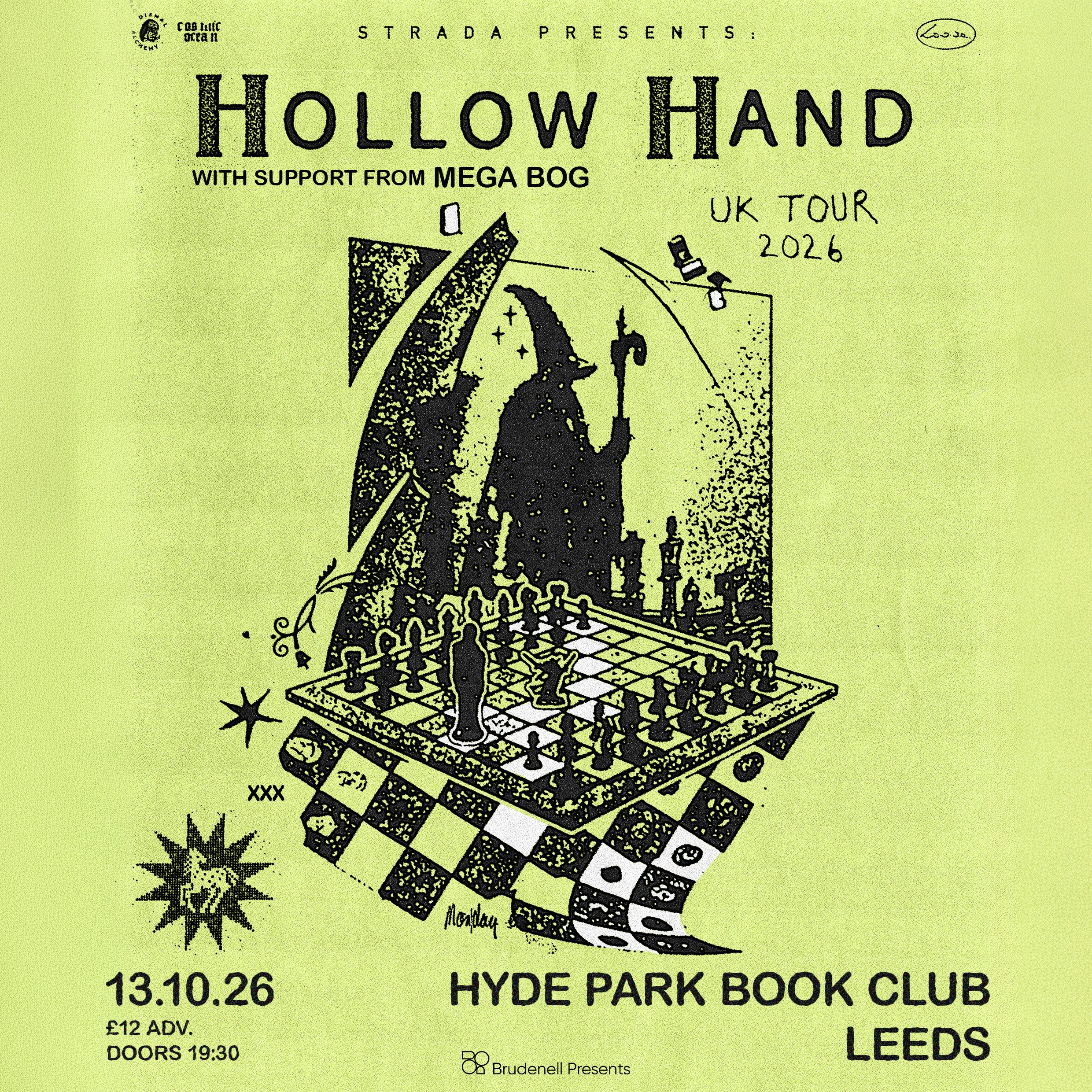 Hollow Hand at Hyde Park Book Club, Leeds