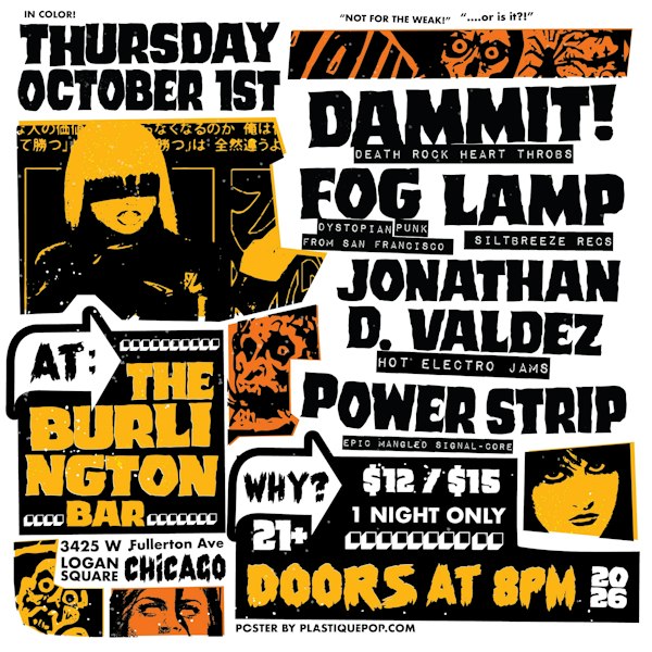 Dammit! // Fog Lamp // Jonathan D. Valdez // Power Strip