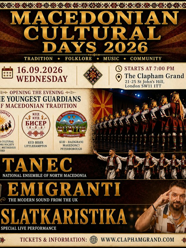 Macedonian Cultural Day 2026