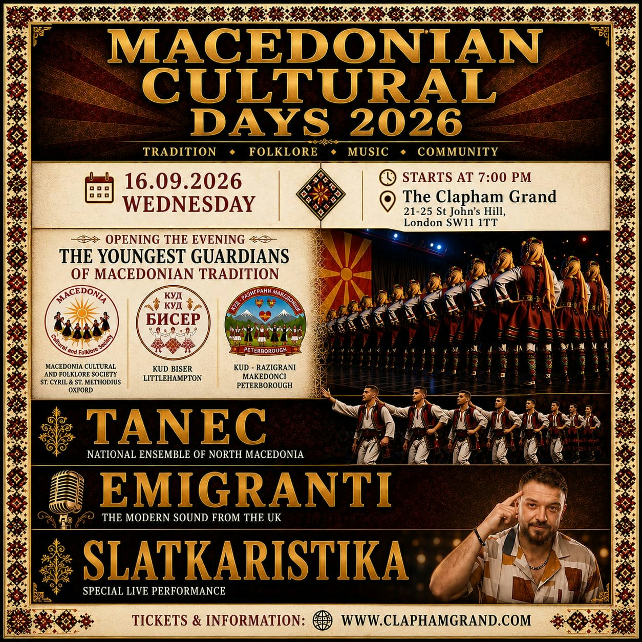Macedonian Cultural Day 2026