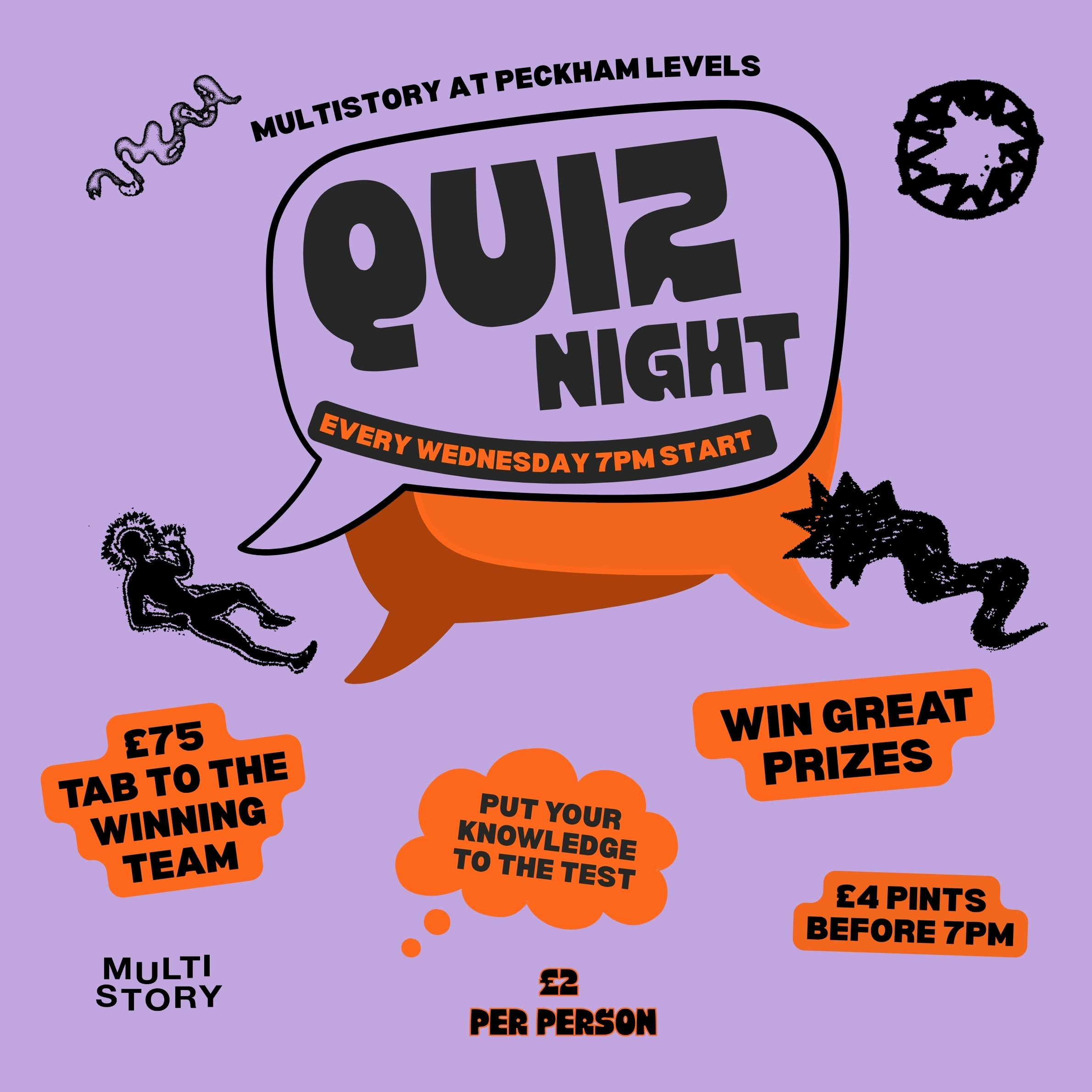 MULTI STORY QUIZ NIGHT at MULTI STORY, London