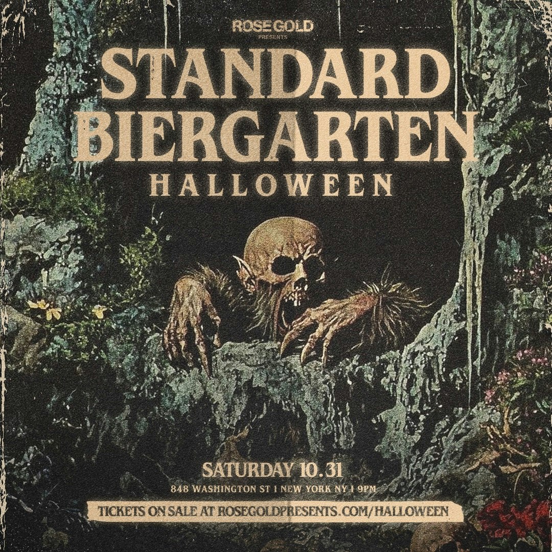 Halloween at The Standard Biergarten — Oct 31