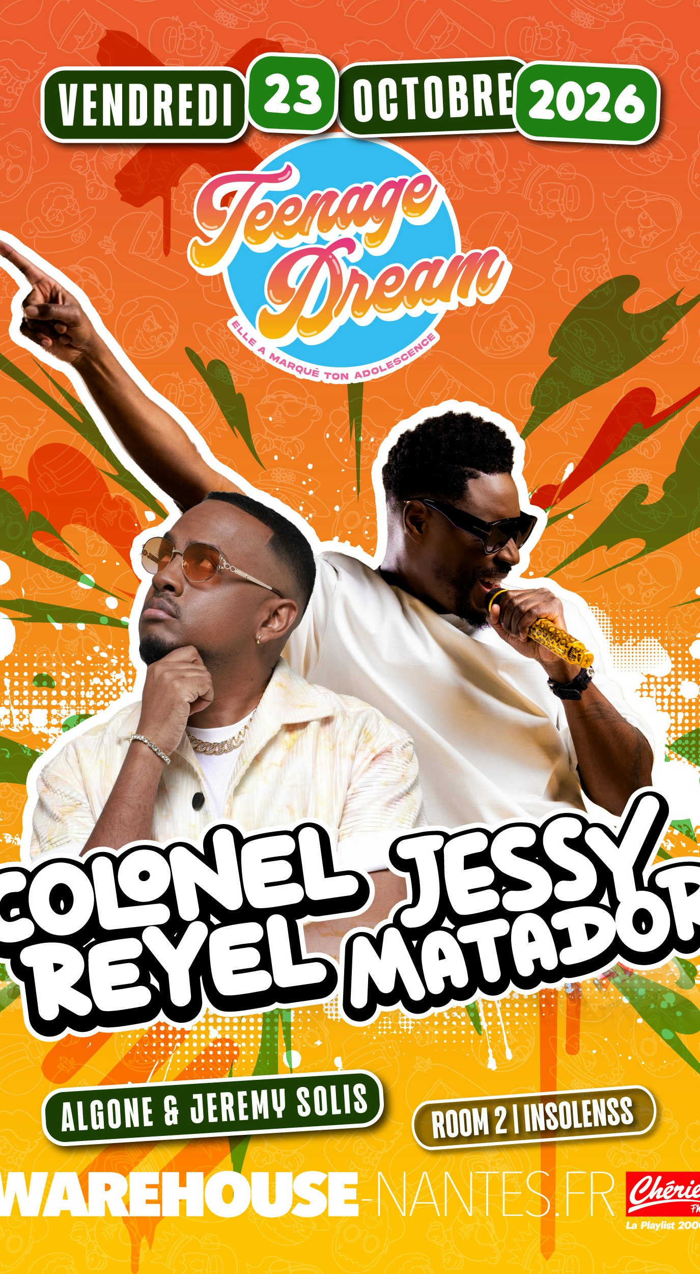 Colonel Reyel & Jessy Matador en showcase